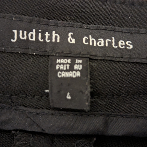 Judith and Charles Straight leg dress pant - size 4 - Picture 2 of 2